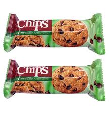 Choco chips cookies with coconut 80g
