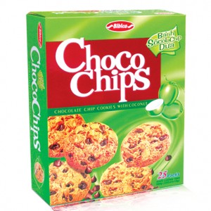 Choco chips cookies with coconut 300g