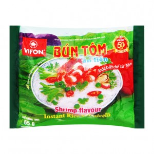 Vifon Shrimp Flavour Instant Rice Vermicelli 65g
