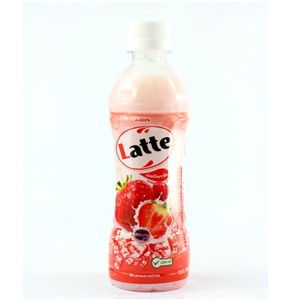 Latte strawberry mixture Milk 345ml