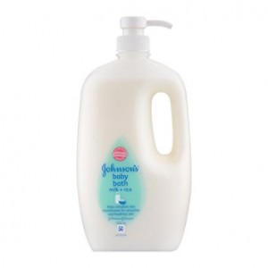 Johnsons Baby  Bath Rice and Milk 1000mll ( For  adults)