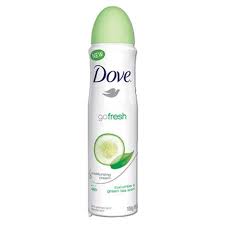 Dove Spray Go Fresh Touch Cucumber & Green Tea Scent 100g