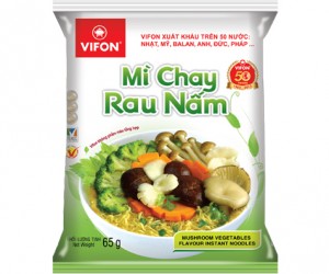 Vegetarian noodles with vegetable and mushroom 65g