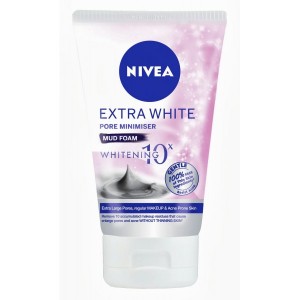 Nivea Extra white Pore minimiser Mud Foam 50g