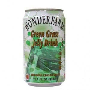 WONDERFARM Canned Green Grass Jelly Drink 310ml