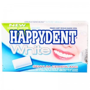 HAPPYDENT wrap sugar  Fresh White Smile  15bpack/box