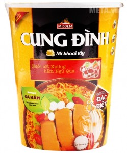 CUNG DINH Stewed chicken Flavour instant noodle 65g – Cup