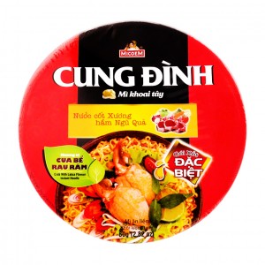 Cung Dinh Crab Flavour instant noodle 65g – Cup