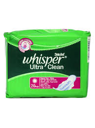 Whisper  Ultra  Clean – Wings 20 Pads
