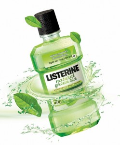 Listerine Mouthwash Natural Green Tea 750ml