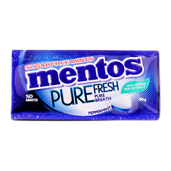Mentos Chewing gum-FURE Fresh PEPPERMIN  210g ( 6Jar/box)