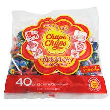 Chupa chups 40 Stick 480g  – 22 bag/carton