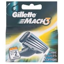 Gillette Mach 3 Blade 2pc (12pack/box, 6/case)