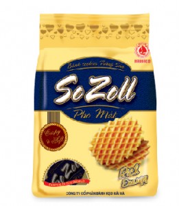 SOZOLL egg & milk cookies with cheese, 220 gram