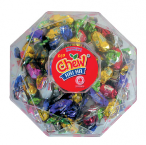Gift Palstic Box candy Chew filling candy 275g