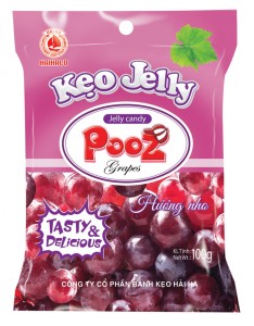 Jelly Candy POOZ grape jelly candy 100 gram