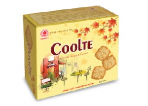 Cracker with Sesame and Coconut  45 gram