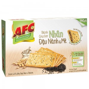 AFC Crackers With Soybean & Sesame (16 sachet x 14.2g) 227.2g