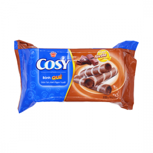 Cosy Wafer Rolls Chocolate Flavour Cream Filled 160g