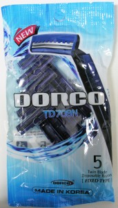Razor  Dorco TD 708N  5P  (5pcs/ pack, 20pack/box, 16box/case)