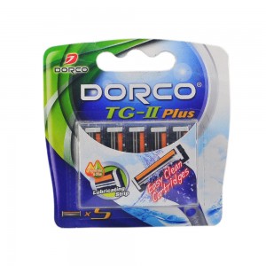 Top Blade Dorco TG-II Plus Cartridge 3B  (3pcs/ pack, 20pack/box, 12box/case)