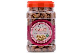 Salted cashew nuts with skin 430g