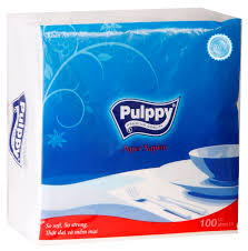Pulppy Napkin Tissue 2 ply * 100 sheets