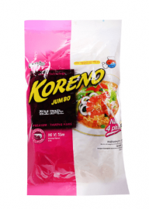 Shrimp taste 1kg packs of noodles Koreno