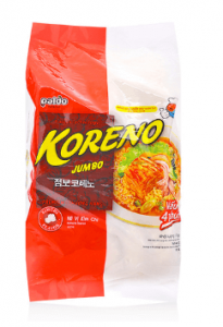 Jumbo kimchi noodles taste Paldo Koreno 1kg pack