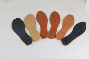 The sole of sandal