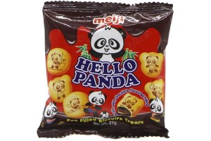 Hello Panda chocolate cream cake 21g package