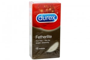 Condom Durex Fetherlite 52.5mm (Box 3 pcs)