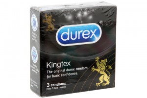 Condom Durex Kingtex 49mm (Box 3 pcs)