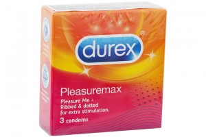 Condom Durex Pleasuremax 56mm (Box 3 pcs)