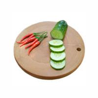 Round wooden cutting board 3