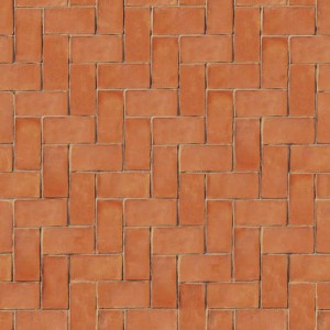 Brick floor texture