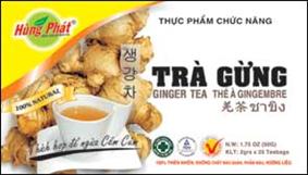 Ginger Tea – 2g x 25bags x 100 box