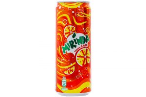 Soft Drink Mirinda Orange Flavor can 330ml