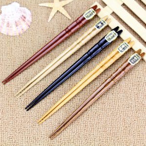 Carved wooden chopsticks Made in Vietnam