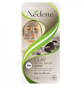 Clay facial mask cocoa 15ml