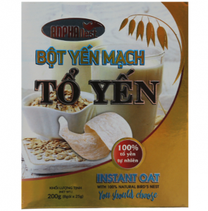 Instant Oat With 100% Natural Bird’s Nest 200g (8 sachet * 25g)