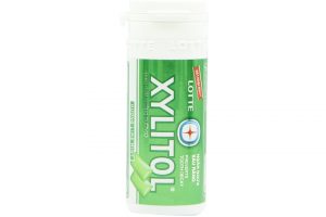 Sugar free gum Lotte Xylitol lemon, mint 26g