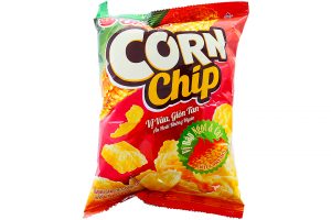 Snack Orion Corn Chip Spicy Sweet flavored 38g