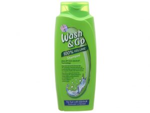 Wash&go shampoo with ZPT Anti-dandruff technology 750ml