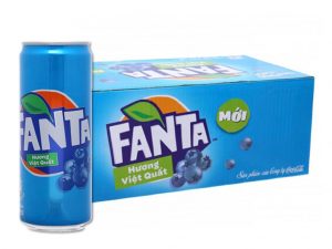 Fanta Blueberry Flavor 330ml