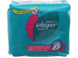 Sanitation Whisper Wings 10 pads
