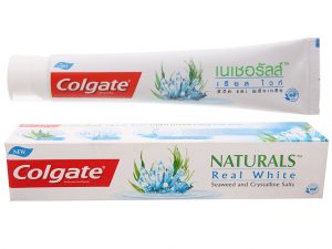 Colgate Toothpaste Naturals Real White 180g