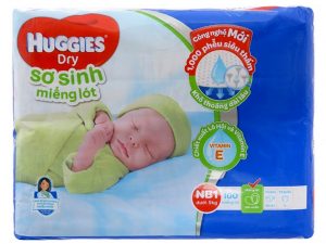 Huggies Dry’s Newborn Pads Size NB less than 5kg 100 pcs