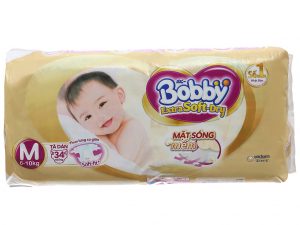 Bobby’s Baby Diapers Extra Soft Dry Size M 6 – 10kg 34 pcs