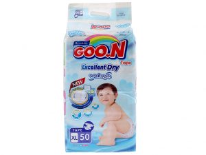 Goon’s Baby Diaper Size XL 12 – 20kg 50 pcs